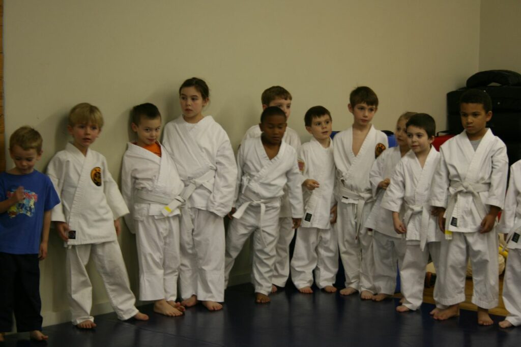 Group of Young Martial Artist